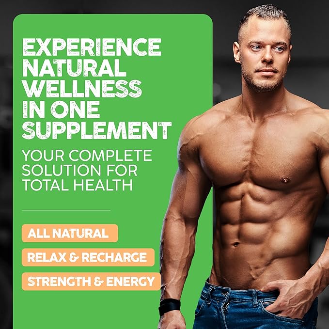 Vital Alchemy Supplements Youth with L theanine, melatonin, Valerian, GABA, Magnesium, zinc and Others for Natural Vitamins & Minerals, Muscle Growth, Energy, Endurance & Recovery - 120 Capsules