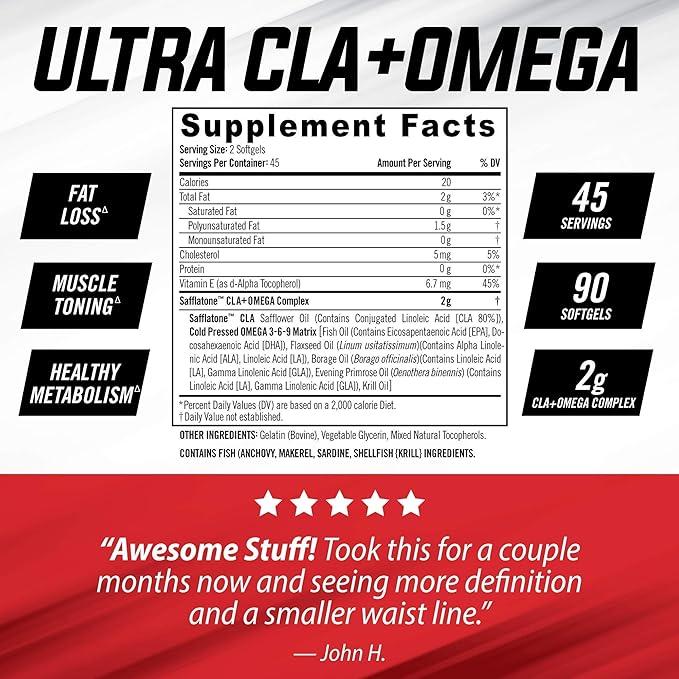 iSatori L-Carnitine LS3 Gummy Bear 3000mg (32 Servings) Ultra CLA (90 Softgels)