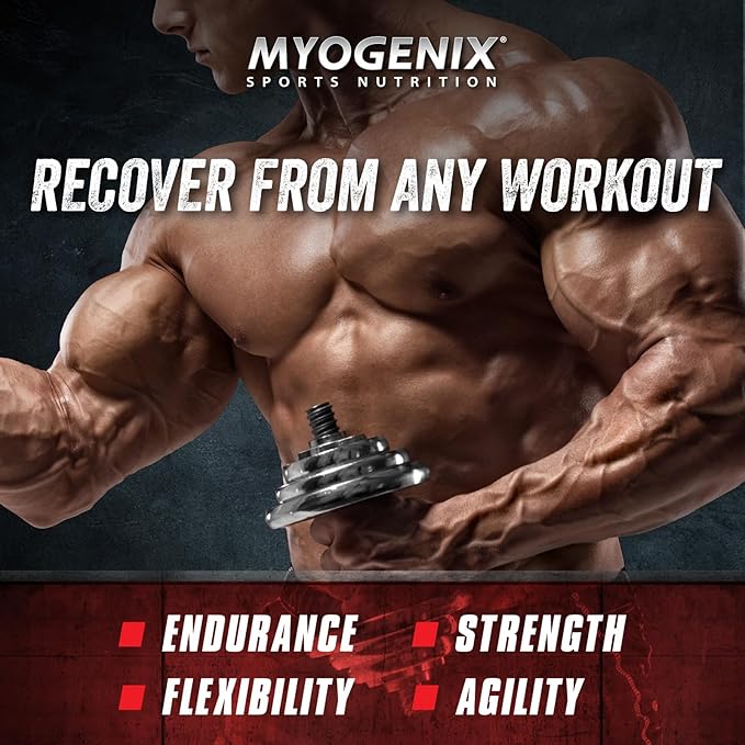 MYOGENIX Aftershock Post Workout, Muscle Growth Whey Protein Powder | Wildberry Blast 3 LBS