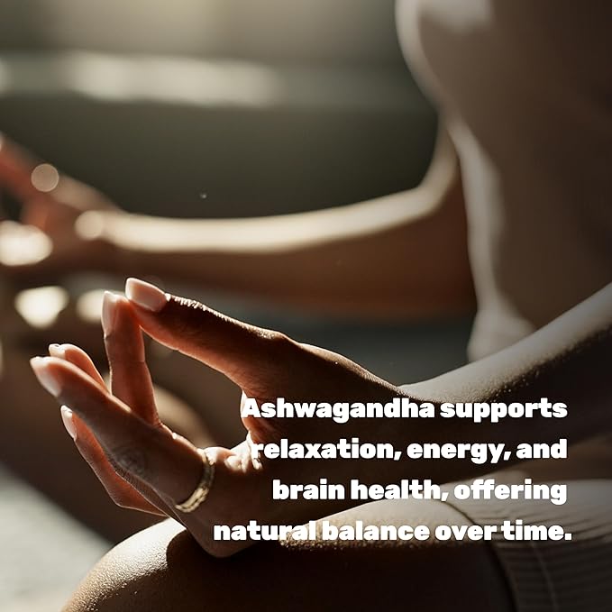 KSM 66 Ashwagandha 1,200mg with Black Pepper, 120 Veggie Capsules – Extra Strength Root Extract – High Absorption – Adaptogenic Supplements for Relaxation, Energy, & Brain Health – Non-GMO