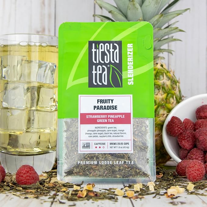 Tiesta Tea - Tiesta's Top Loose Leaf Father’s Day Tea Gift Set Sampler | Medium Caffeinated | Hot & Iced Ready | Assorted Green, Herbal, Fruity & Lavender Blends | 3 Pouches