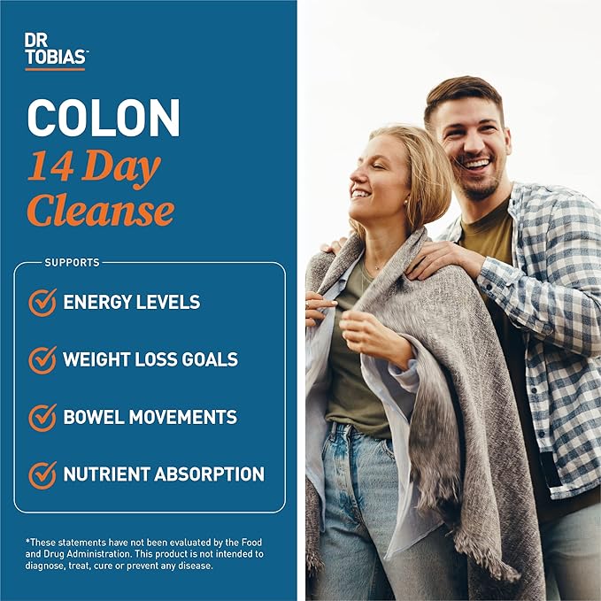 Dr. Tobias Colon 14 Day Cleanse and Digestive Enzymes - Supports Temporary Detox and Ongoing Digestive Health, Non-GMO