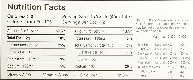 Power Crunch Protein Wafer Bars, High Protein Snacks with Delicious Taste, Peanut Butter Crème, 1.4 Ounce (12 Count) (Pack of 2)
