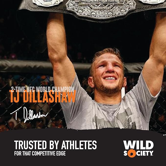 WILD SOCIETY - Premium 100% Grass Fed Whey Protein Powder + Superfood Mushrooms & Adaptogens - 25g Protein, Clean Protein Powder, 0 Added Sugar, Non GMO, Gluten Free - Dutch Chocolate - 17.9 oz