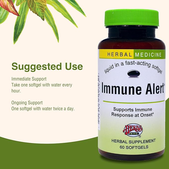 Herbs Etc. Immune Alert 60 ct. Softgels
