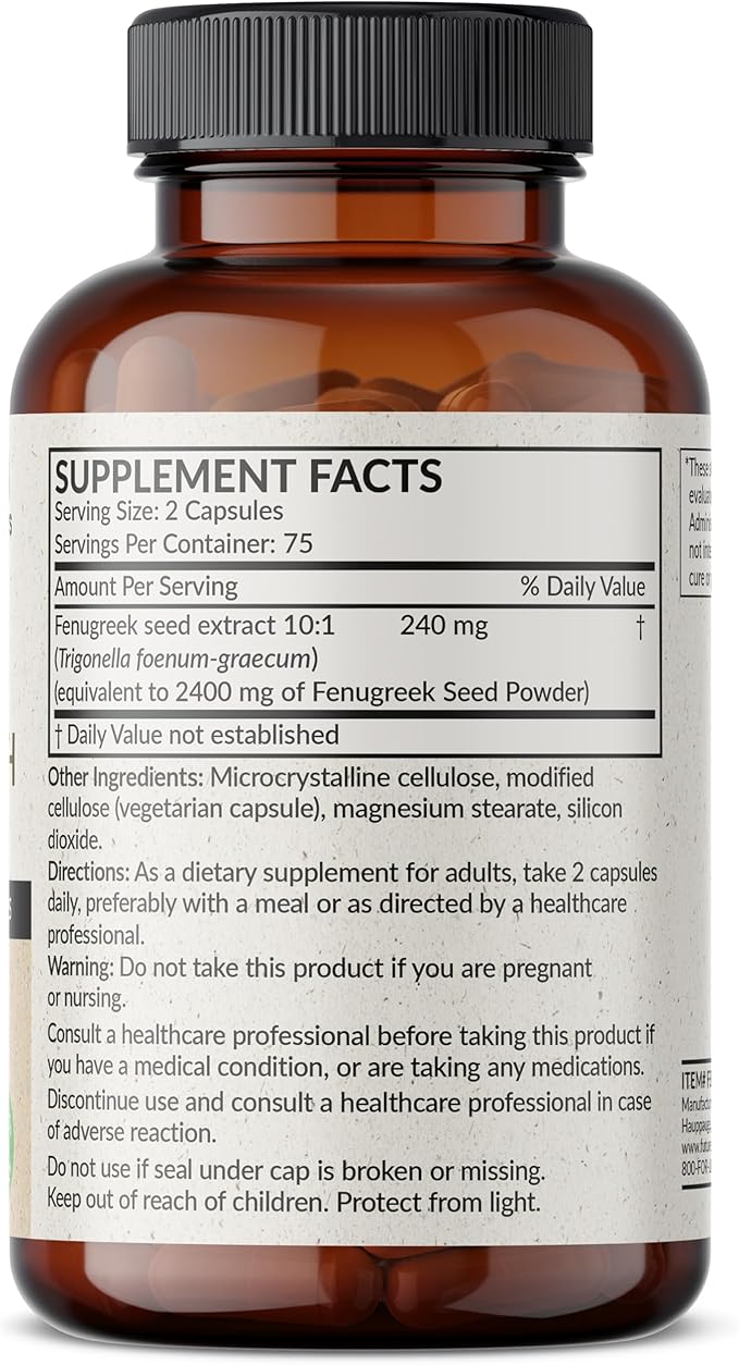 Futurebiotics Fenugreek Extra Strength Supports Overall Good Health & Well-Being, Non-GMO, 150 Vegetarian Capsules