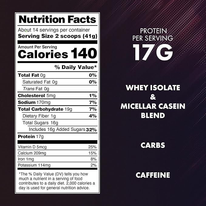 Osmo Rapid Recovery - Whey & Micellar Casein Protein Powder Blend with Carbohydrates & Caffeine, All Natural Ingredients, Enables Muscle Repair & Boosts Glycogen Restoration - Chocolate, 14 Servings