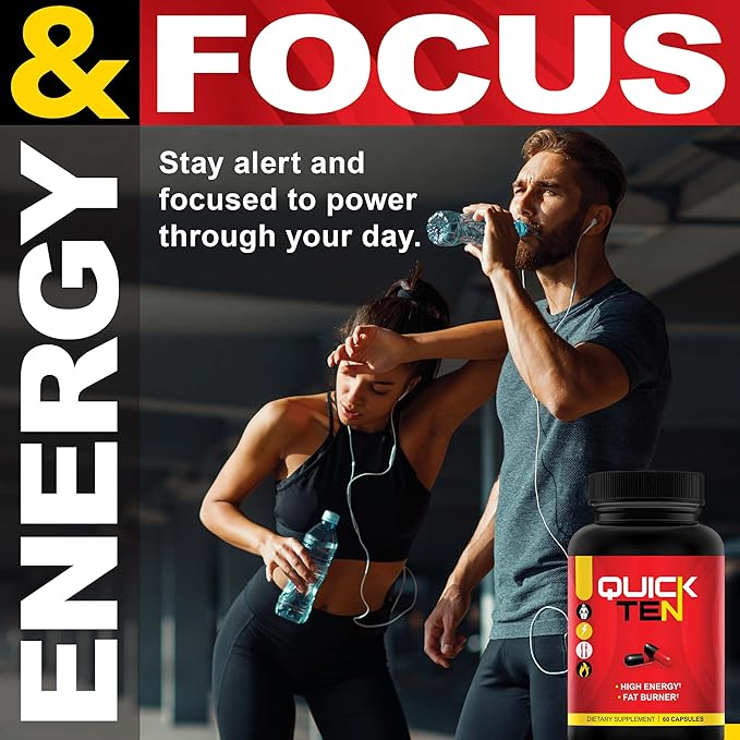 Ultra Powerful Diet Pills for Women and Men - Natural Metabolism Booster, Appetite Suppressant - Thermogenic Fat Burner - Energy and Focus Blend - Best Performing Weight Loss Supplement