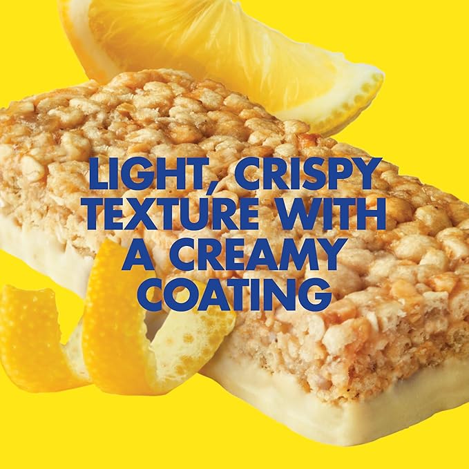 Clif Bar Luna Minis Energy Bar - Box of 12 1.69oz (48g) Bars (Lemon Zest)