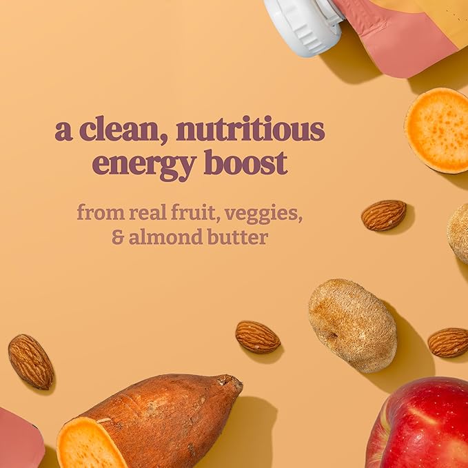 Reup Collagen Protein Smoothie - 12g Protein, 10g Collagen, Dairy Free, Ready to Drink - High Protein Snacks for Adults, Dairy Free Protein Shakes, Protein Pouches Adult, Smoothie Pouches - 8 Count