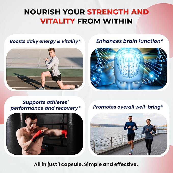 Shilajit Pure Himalayan - Energy Booster 85% Fulvic Acid, Maca Root, Panax Ginseng, Tongkat Ali, Fadogia Agrestis - Metabolism & Immunity Support - 150 Capsules