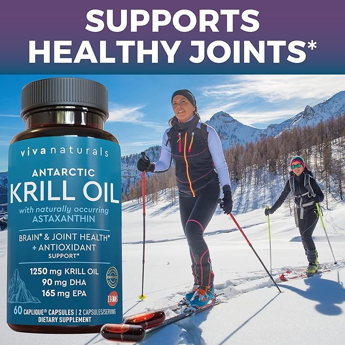 Antarctic Krill Oil, Elderberry Vitamin C & Zinc and Triple-Strength Omega 3 Fish Oil Bundle, 1250 mg Krill Oil and 2,500 mg Fish Oil Providing Omega 3 EPA and DHA, Elderberry for Immune Support
