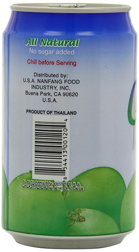 Amy & Brian Coconut Water Original, 10 Fl Oz (Pack of 24)