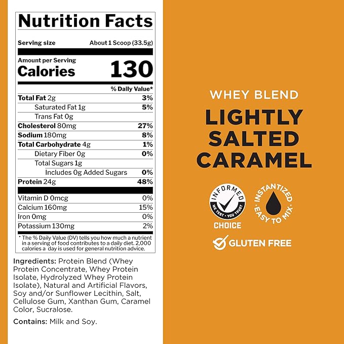 Rule One Proteins, R1 Whey Blend - 24g Fast-Acting Whey Protein Concentrates, Isolates, and Hydrolysates Per Serving, with Naturally Occurring EAAs and BCAAs (2 Pounds*, Toasted Cinnamon Cereal)