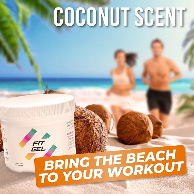 Workout Enhancer Sweat Gel – Thermogenic Sweat Cream for Increased Circulation & Intense Perspiration | Pre-Workout Booster for Gym, Running & Cardio