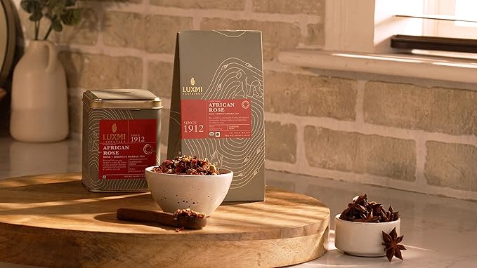 Luxmi Estates - Sleep & Relaxation Variety Tea Pack (2 Pack) - With Valerian Root, Rose, Hibiscus Lavender Stress Relief, Bedtime & Comforting Chamomile - Caffeine Free - 50 Organic Herbal Tea Bags