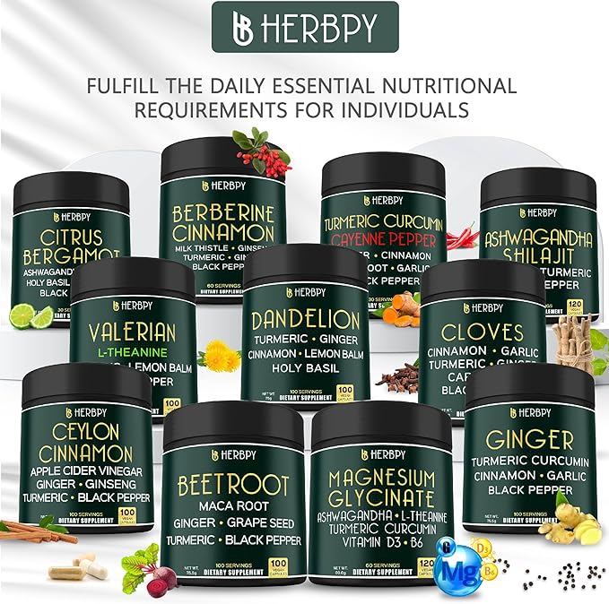 7in1 Clove Supplement Rich in Vitamins & Minerals Supports Digestion, Immune & Heart Health with Cinnamon, Turmeric, Ginger, Cardamom, Garlic & Black Pepper - 100 Vegan Capsules