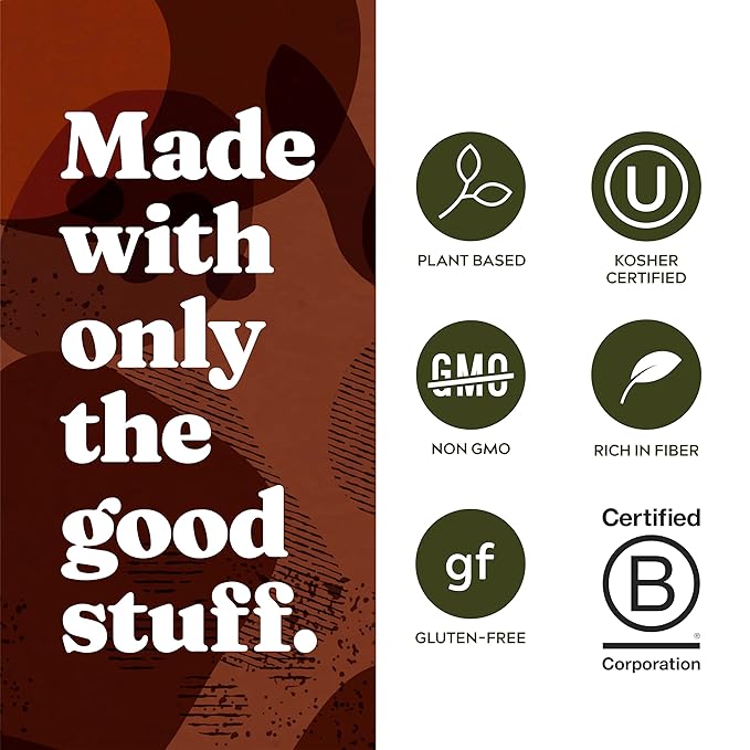 Simply Protein - Dark Chocolate Almond Crispy Bars - Plant Based Protein Bars - Low Carb, Low Sugar, High Fiber - 13g Protein, 2g Sugar, 7g Fiber - Vegan, Gluten Free, Non GMO, Kosher - 4 Bars