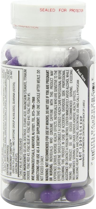 Stacker 3 Metabolizing Fat Burner with Chitosan, Capsules, 100Count Bottle
