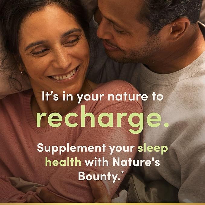 Melatonin by Nature's Bounty, Sleep3 Maximum Strength 100% Drug Free Sleep Aid, Dietary Supplement, L-Theanine & Nighttime Herbal Blend Time Release Technology, 10mg, 30 Tri-Layered Tablets