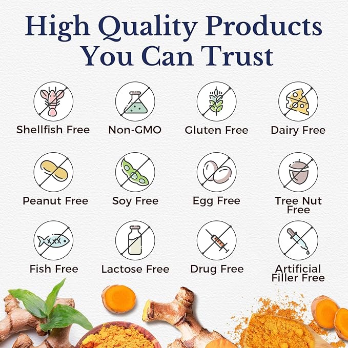 Vitalitown Glucosamine Chondroitin MSM | Triple Action+ Supplement | Turmeric, Collagen, Boswellia, Hyaluronic Acid | 12 Ingredients for Flexibility & Mobility | 240 Tablets, No Shellfish