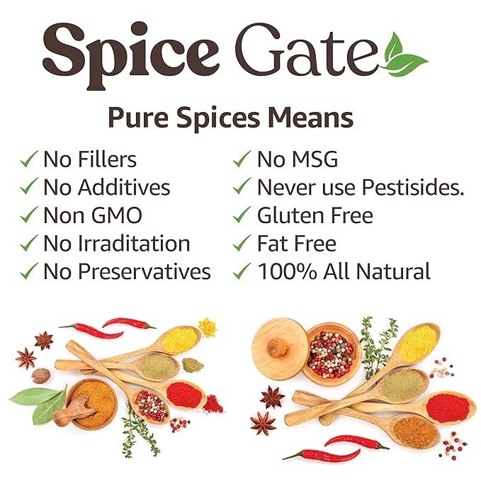 Spice Gate Fenugreek Seeds - Whole (2 oz) Ideal for Indian Meals, Cooking, and Curries