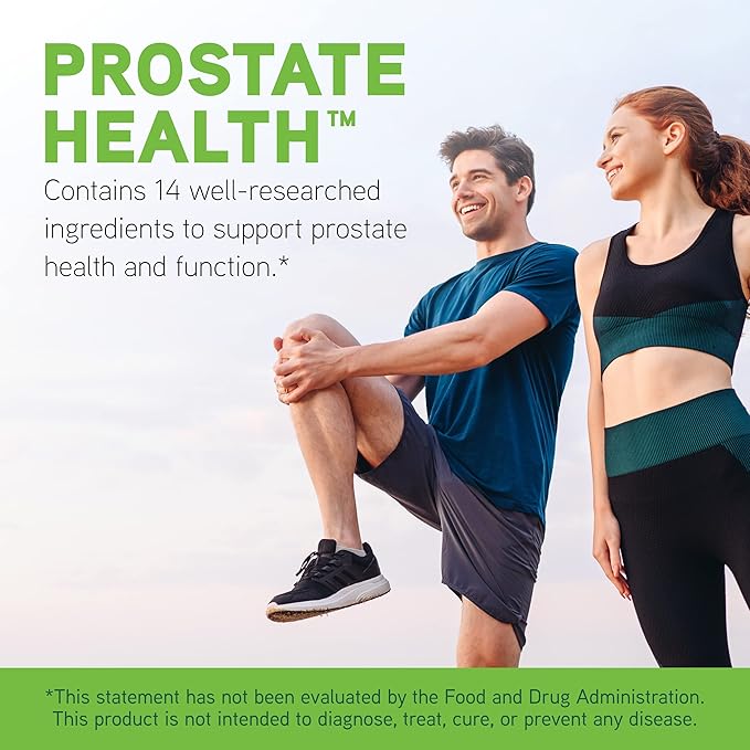 DAVINCI Labs Prostate Health - Helps to Support Prostate, Urinary & Men's Health with Saw Palmetto, Zinc, Green Tea Extract & More* - 60 Vegetarian Capsules (30 Servings)