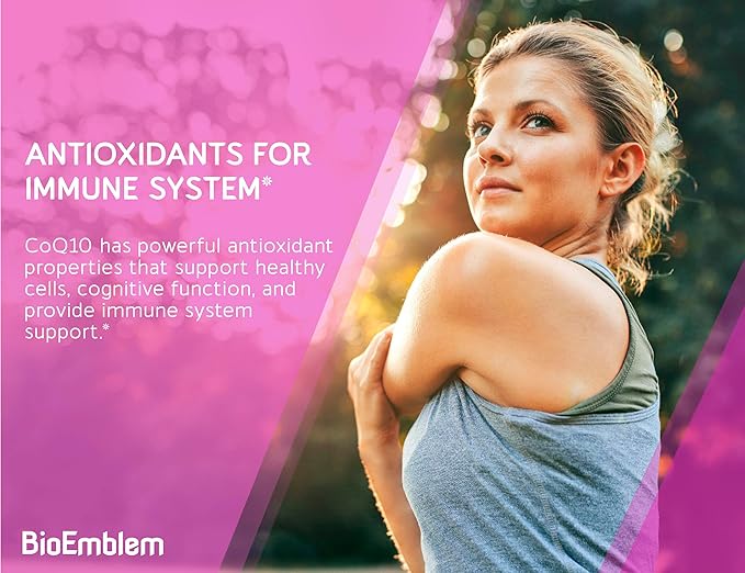 BioEmblem Turmeric Curcumin Supplement with BioPerine and CoQ10 with BioPerine