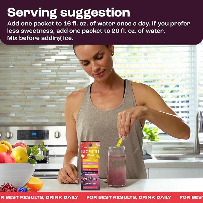 KEY NUTRIENTS Ultimate Hydration & Energy Bundle: Variety Pack 5 Flavor Multivitamin Electrolyte Powder 10 Pack & Watermelon Electrolyte 20 Packet – Sugar-Free, Zero Calories