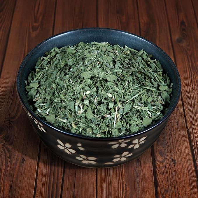 Miss Spring Dried Fenugreek Leaves | All Natural and Aromatic Kasoori Methi | Carefully Packaged in Resealable Bag | Dried Herbs Ideal for Cooking, Mediterranean, Salad and Curries - 6 Oz (170 g)