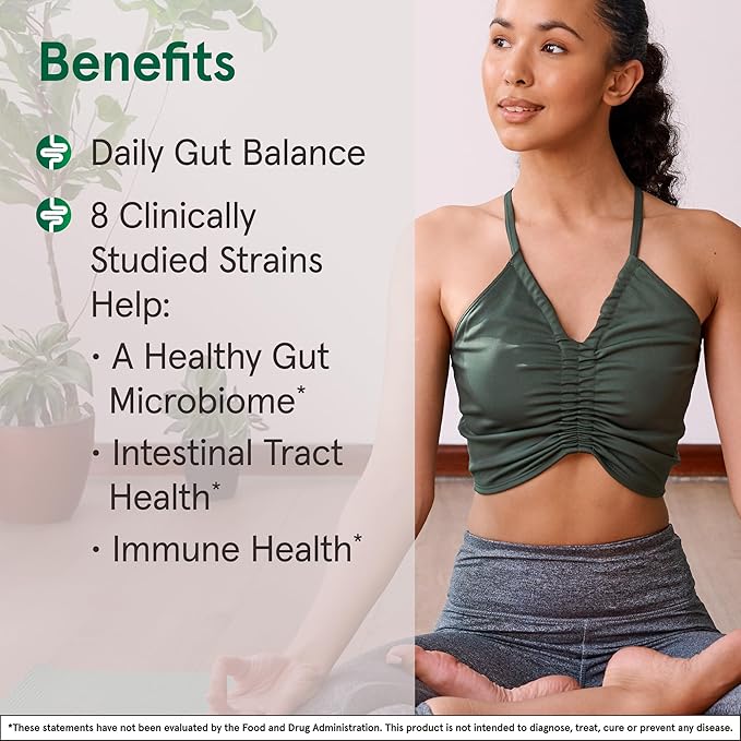 Jarrow Formulas Probiotics for Women and Men Digestive Health - Probiotic Nutritional Supplements, Gut Health, 25 Billion CFU, Jarro-Dophilus, 60 Capsules, 60 Day Supply
