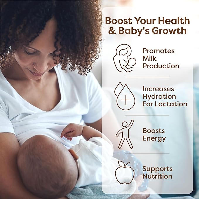 Greater Than Lactation Supplement Support, Coconut Water, Vitamins & Electrolyte Drink for Breastfeeding & Immune Support, Lactation Cookies Alt, Gluten Free, Low Sugar, 24 Pack, Cocoa Chocolate Cream