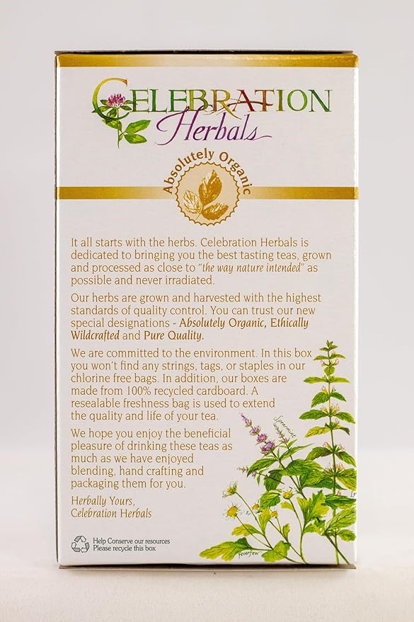 CELEBRATION HERBALS Fenugreek Seed Organic 24 Bag, 0.02 Pound