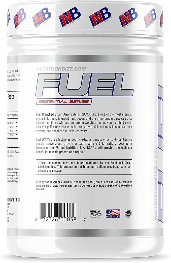 BCAA Powder, 5 Grams of BCAAs Amino Acids, Post Workout Recovery Drink for Muscle Building, Recovery, and Endurance, 30 Servings (Peach Mango)