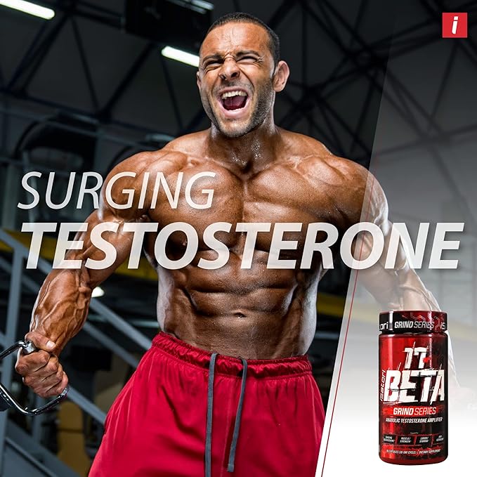 iSatori 17-Beta Anabolic Testosterone Booster, for Muscle Growth, Strength & Stamina, Test Boost Amplifier & Estrogen Blocker for Men with DHEA, Fenugreek Seed Extract, 90 Capsules