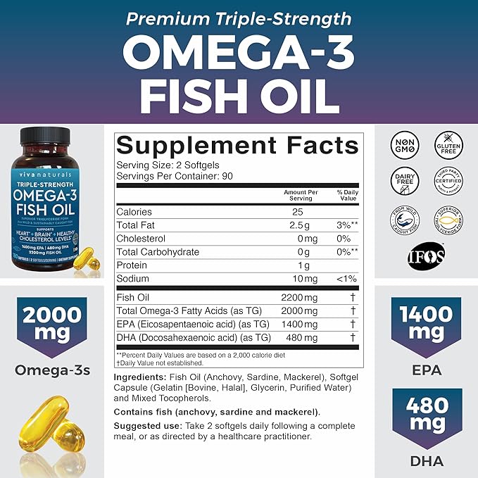 Antarctic Krill Oil, Elderberry Vitamin C & Zinc and Triple-Strength Omega 3 Fish Oil Bundle, 1250 mg Krill Oil and 2,500 mg Fish Oil Providing Omega 3 EPA and DHA, Elderberry for Immune Support