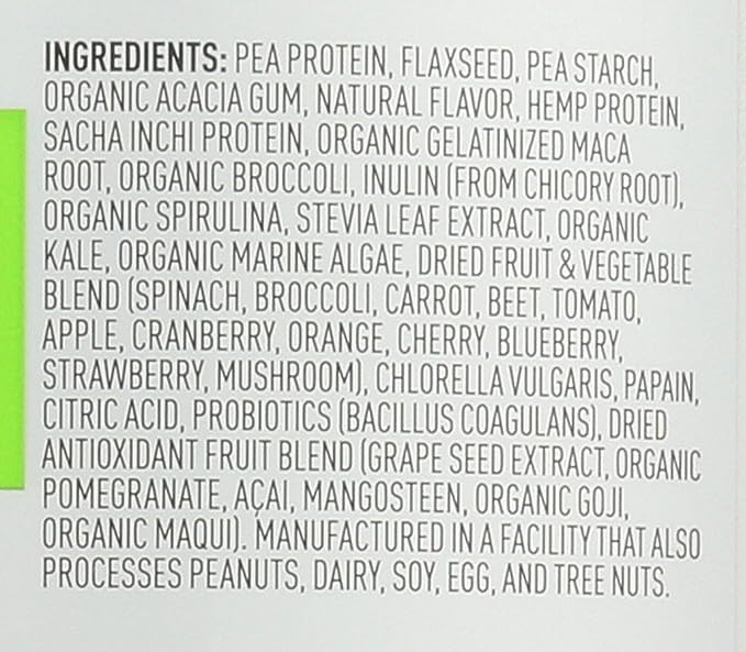 Vega One All-In-One Nutrition Shake Coconut Almond (20 servings) - Plant Based Vegan Protein Powder, Non Dairy, Gluten Free, Non GMO, 29.4 Ounce (Pack of 1)