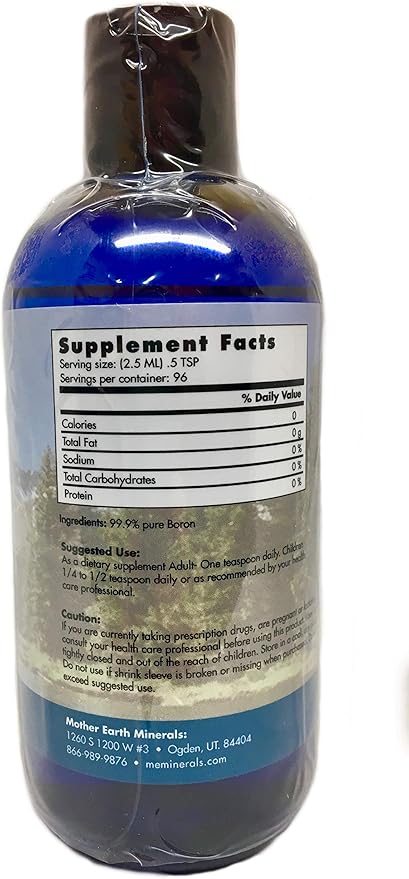 Angstrom Minerals, Boron-8 ozs.