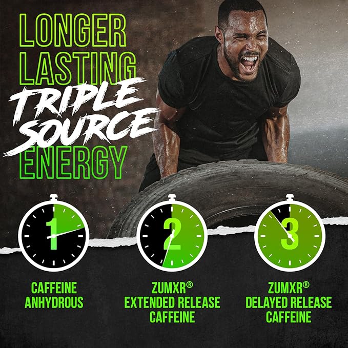 ALPHA LION Superhuman Burn – 2 in 1 Metabolism Booster Pre Workout and Thermogenic Fat Burner for Men – Appetite Suppressant and Weight Loss Supplement (21 Servings, Hulk Juice)