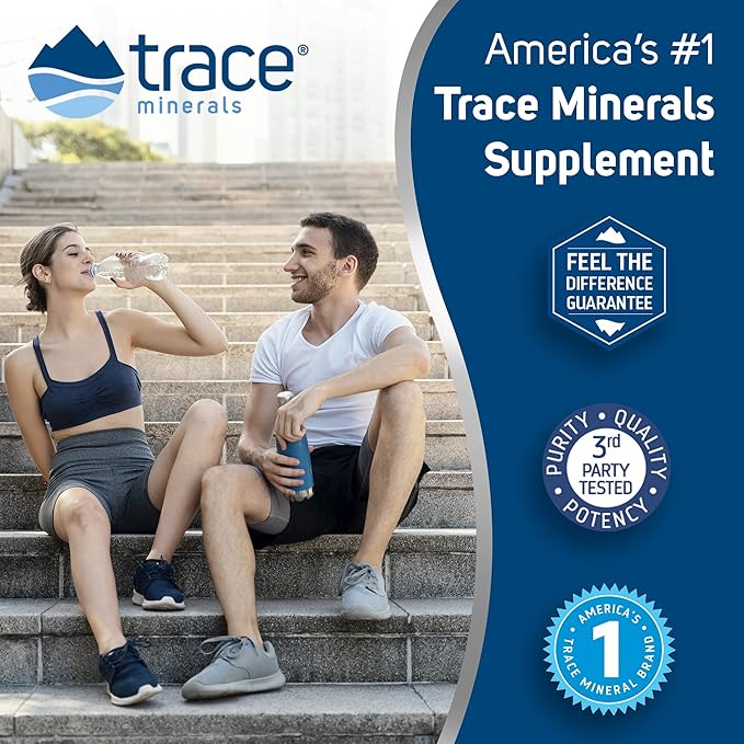 Trace Minerals Optimal-pH - Concentrated Ionic Mineral Supplement for Digestive & Immune Health - Digestion & pH Support Supplement with Magnesium & Boron - 1 fl oz (About 120 Servings)