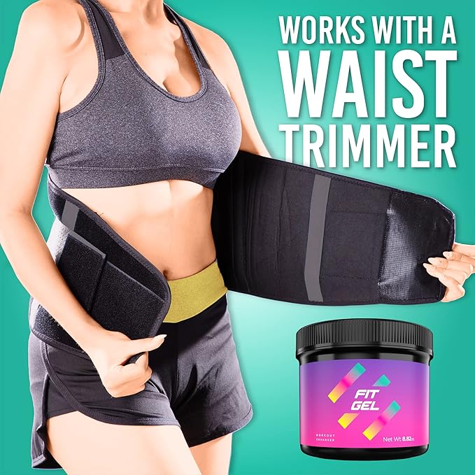 Workout Enhancer Sweat Gel – Thermogenic Sweat Cream for Increased Circulation & Intense Perspiration | Pre-Workout Booster for Gym, Running & Cardio