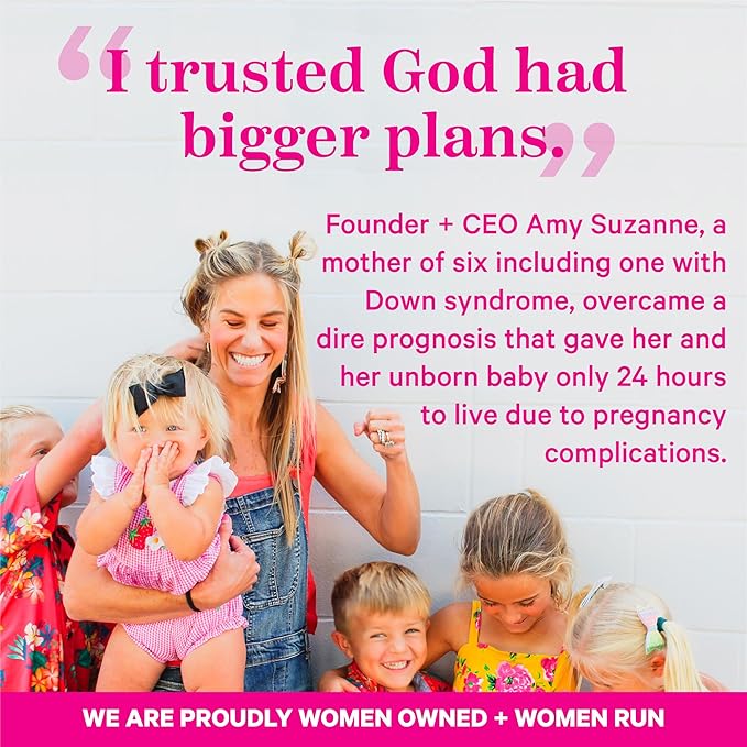 Pink Stork Postpartum Essentials for Hormone Balance, Recovery, and Mood Support for Women - Postnatal Vitamins with Ashwagandha, Raspberry Leaf Tea, and Chamomile Tea - Gifts for New Mom - Set of 3