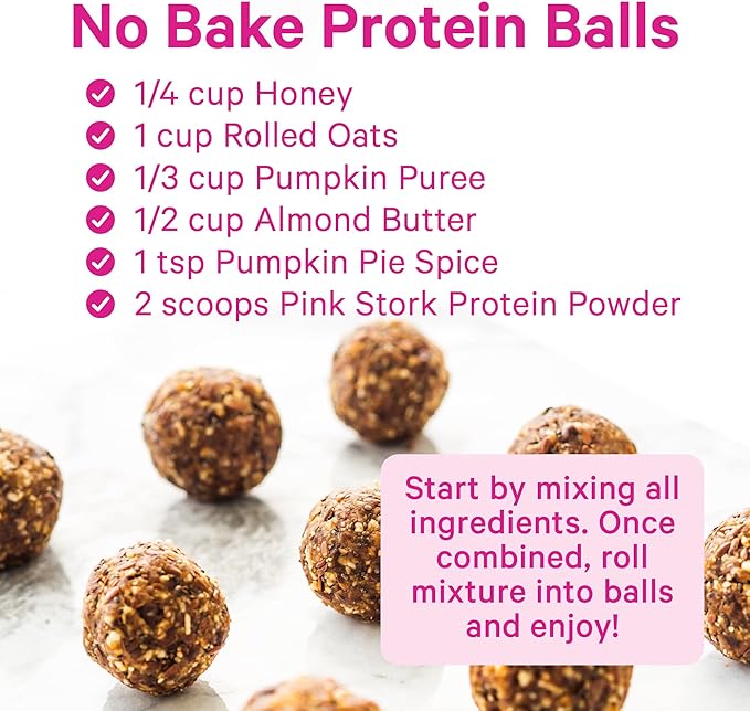 Pink Stork Pregnancy and Postpartum Protein Powder - 20 g Chocolate Whey and Collagen Protein - Prenatal, Postnatal & Lactation Support, Breastfeeding Essentials - 15 Servings