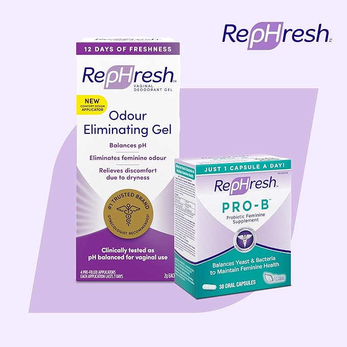 Rephresh Pro-B Probiotic Supplement for Women, 30 Oral Capsules