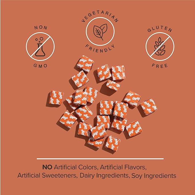 Chewsy - 6-in-1 Immune Support Fruity Chews with Elderberry - Vitamin C, A and D, Zinc and Selenium - Individually Wrapped - 6-Day Supply