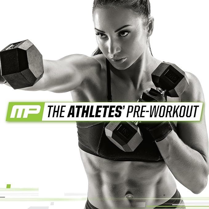 MusclePharm Assault Energy & Strength Pre Workout Powder for Men & Women with Beta Alanine, Caffeine, Creatine & Betaine Anhydrous, Pre-Workout Supplements, 30 Servings, Watermelon Flavor