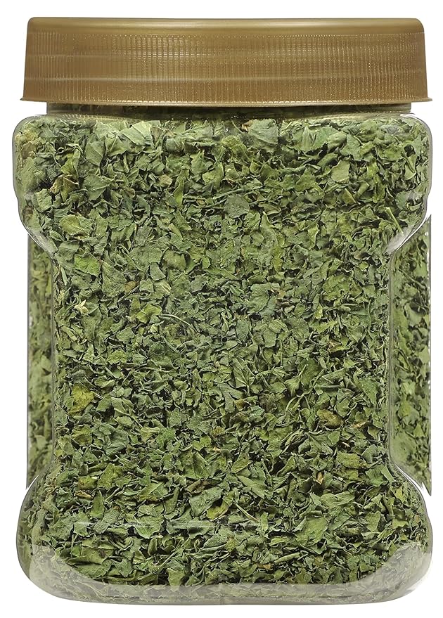 Rani Fenugreek Leaves Dried (Kasoori Methi) 3.5oz (100g) PET Jar ~ All Natural | Vegan | Gluten Friendly | NON-GMO | Kosher | Indian Origin