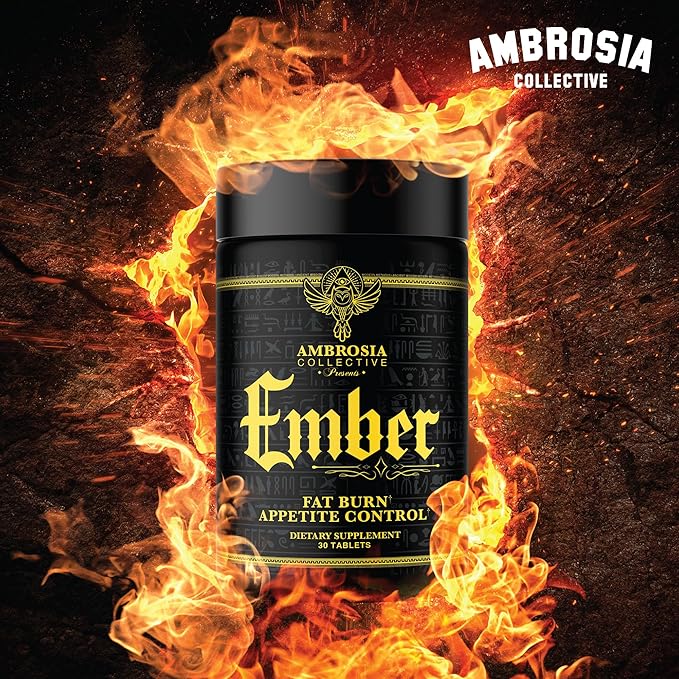 Ambrosia Nomorbidity Advanced Appetite Control & Ember Thermogenic Fat Burner | Powerful Hunger Management, Appetite Support & Fat Burning System with KSM-66 Ashwagandha, Garcitrin, CapsiMax™, Africa