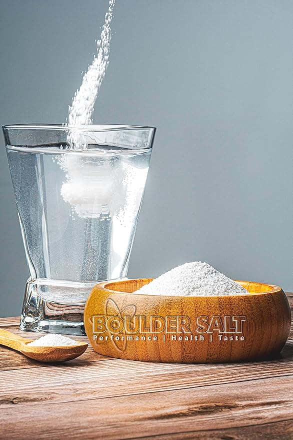 Low Sodium Salt - Potassium Magnesium Salt Substitute - Unflavored - 20oz - Tastes Good on Food or in Water. 283 Servings.