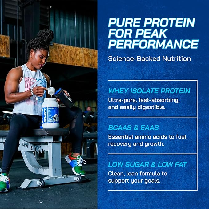 Evogen Isoject - Whey Protein Isolate | Ultra-Pure Whey Protein Powder with Ignitor Enzymes, BCAAs, and EAAs | Enhanced Absorption & Recovery | Cookies and Cream | 25 Servings